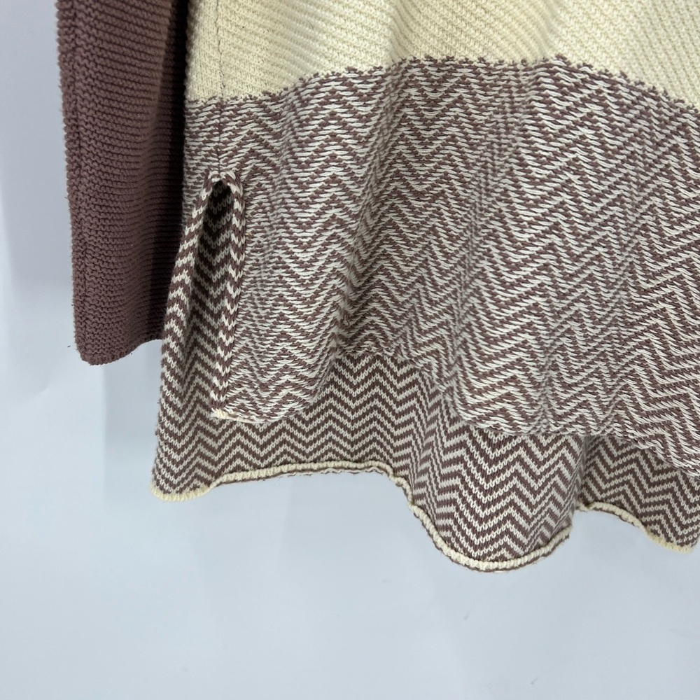 Three Bird Nest Color Block, Drop Shoulder High, … - image 8